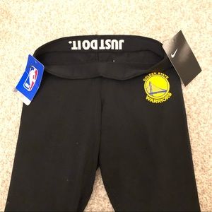 Warriors Nike leggings